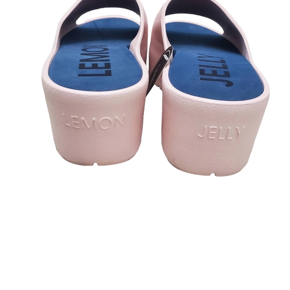 NWT Lemon Jelly Sunny Baby Rose Pink Platform Slide Sandal Size 39 - Picture 2 of 8